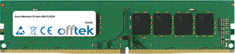 Maximus XI Hero (WI-FI) ROG 16GB Módulo - 288 Pin 1.2v DDR4 PC4-21300 Non-ECC Dimm