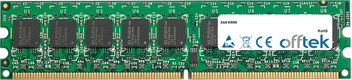KN9S 2GB Módulo - 240 Pin 1.8v DDR2 PC2-5300 ECC Dimm (Dual Rank)