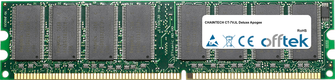 CT-7VJL Deluxe Apogee 1GB Módulo - 184 Pin 2.5v DDR333 Non-ECC Dimm